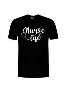 T-Shirt Nurse Life Schwarz