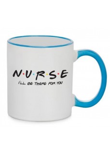 Tasse Nurse For You Blau