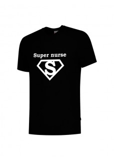 T-Shirt Super Nurse 1 Schwarz