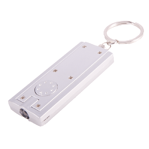 LED-Taschenlampe Silber